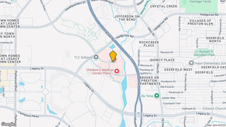 7609 Preston Rd, Unit Plano, Texas Map and Location Details