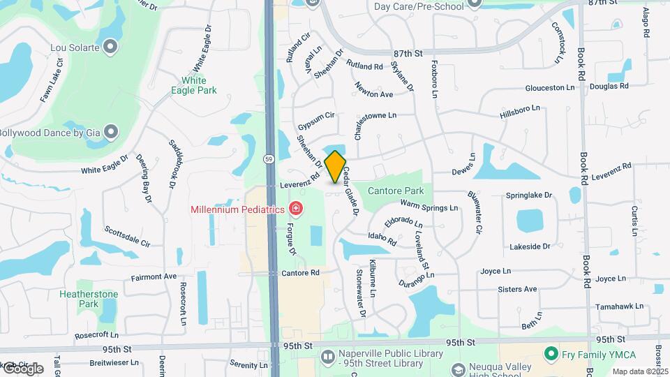 2815 Alameda Ct Map and Location Details