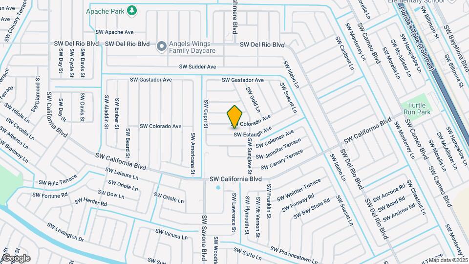 1125 SW Estaugh Ave Map and Location Details
