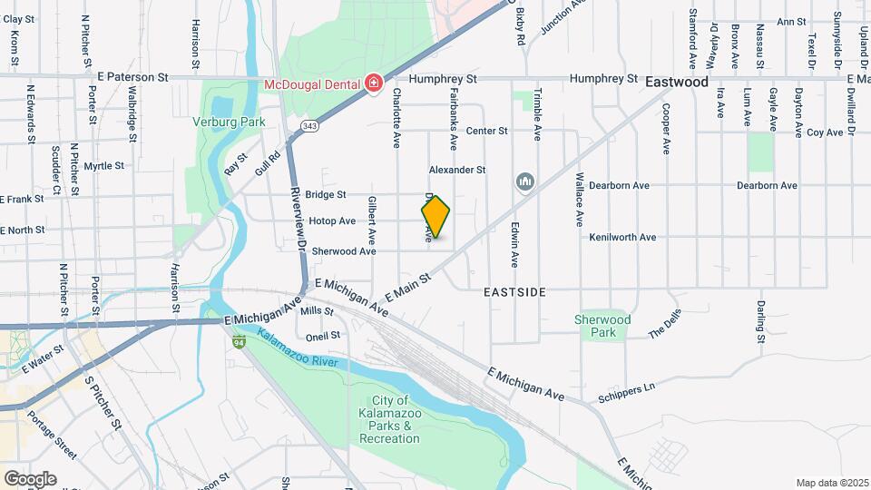 1403 Sherwood Ave Map and Location Details
