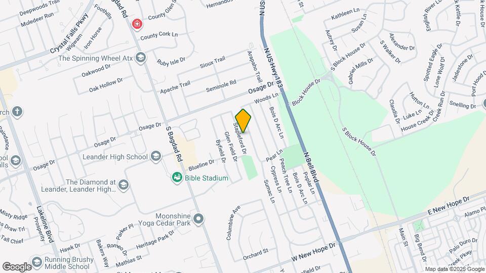 2522 Stapleford Dr Map and Location Details