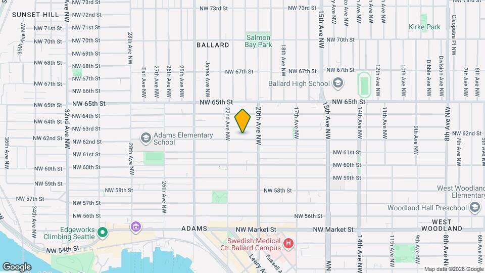 2030 NW 62nd St Map and Location Details