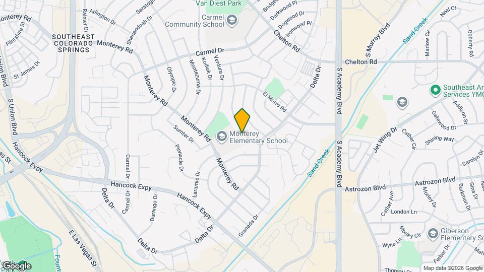 2236 Fernwood Dr Map and Location Details