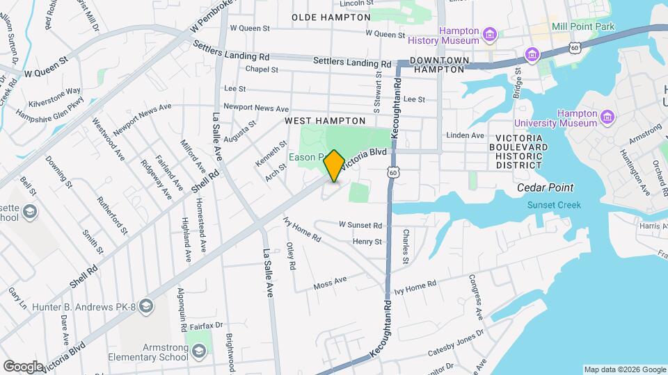 532 Harriett St Map and Location Details