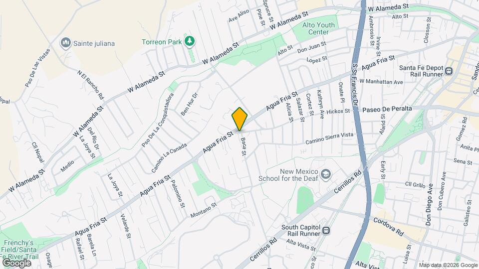 1530 Hickox St, Unit #1 Mapa y Detalles de la Ubicación