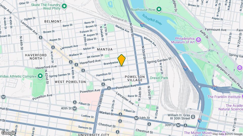 3518 Spring Garden St Map and Location Details