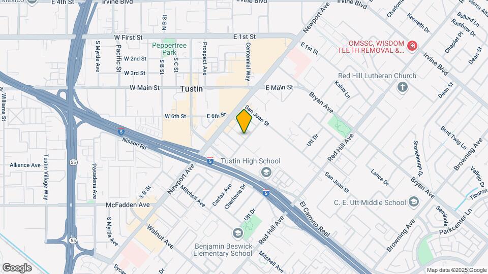 13831 Orange St Mapa y Detalles de la Ubicación