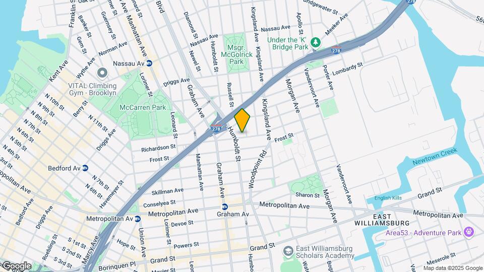 203 Richardson St Mapa y Detalles de la Ubicación
