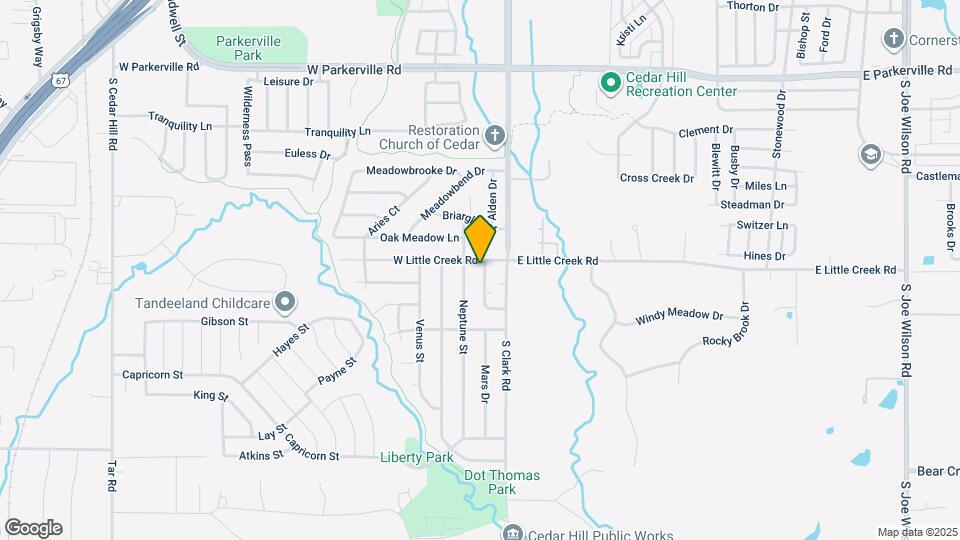 1104 Suburban Dr Map and Location Details
