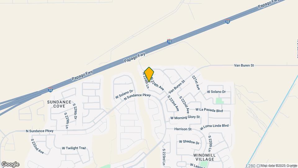 65 N 224th Ln Map and Location Details