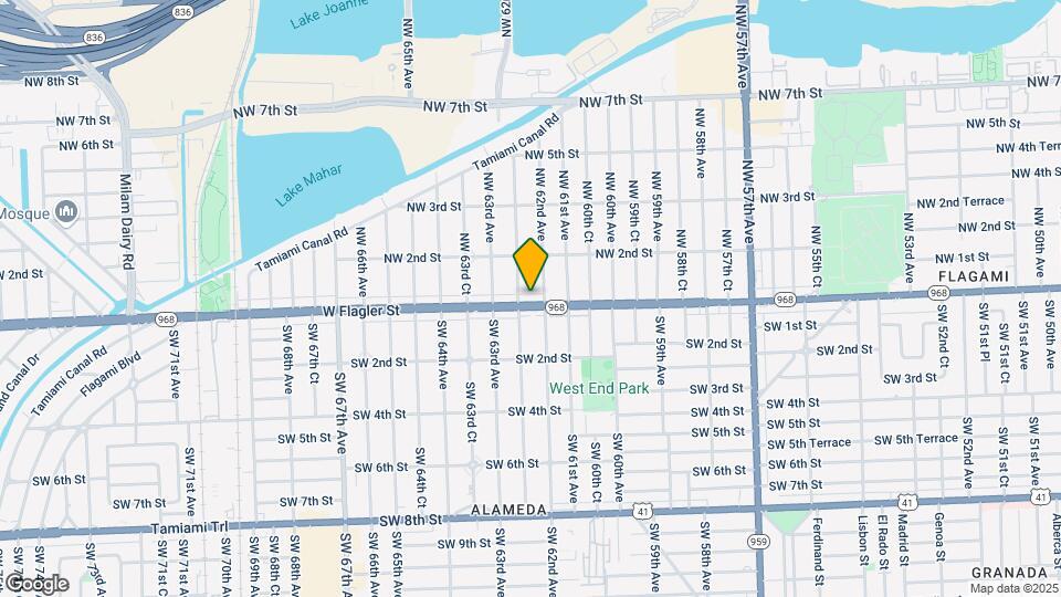 6237 W Flagler St Map and Location Details
