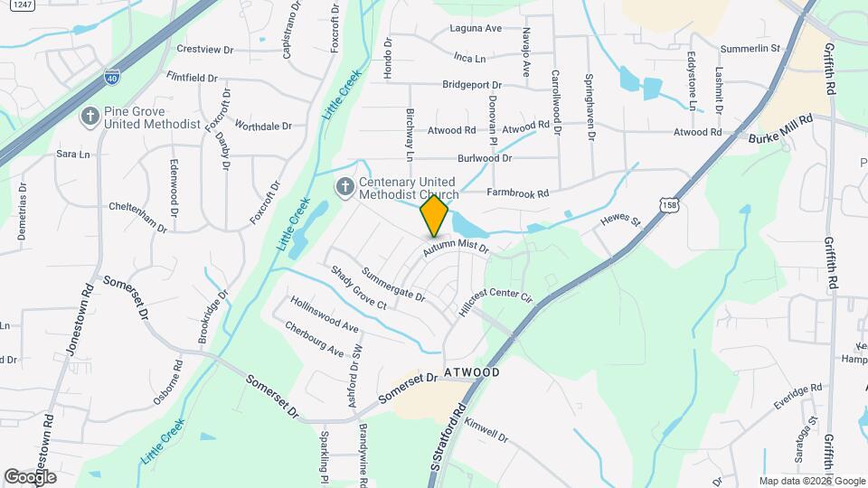 2390 Autumn Mist Dr Map and Location Details