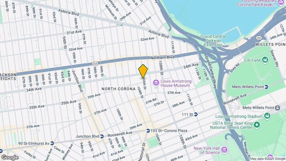 3422 105th St Mapa y Detalles de la Ubicación
