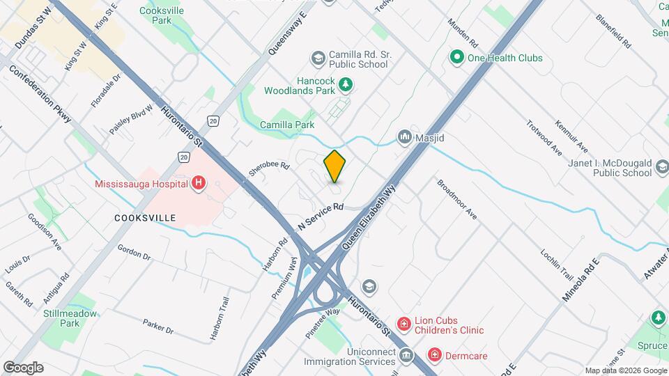 65 N Service Rd Map and Location Details