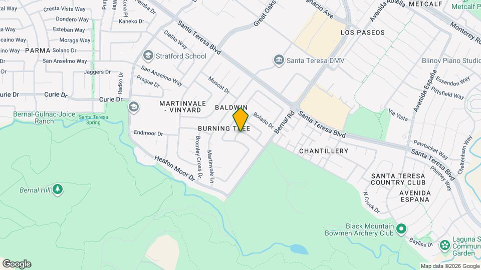 6981 Polvadero Dr Map and Location Details