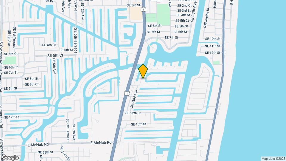 840 SE 22nd Ave Map and Location Details