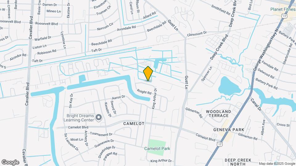 1337 King Arthur Dr Map and Location Details