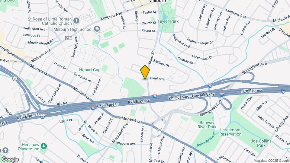 Millburn on Main Mapa y Detalles de la Ubicación