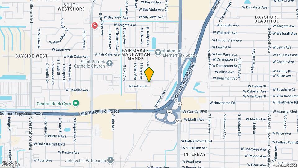 4605 S Grady Ave Mapa y Detalles de la Ubicación