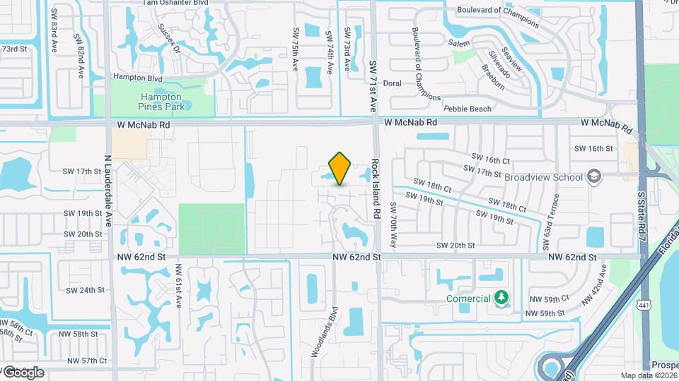 1846 Racquet Ct Map and Location Details