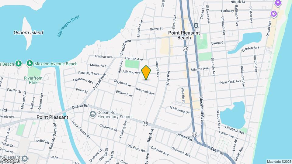819 Rosewood Ave Mapa y Detalles de la Ubicación