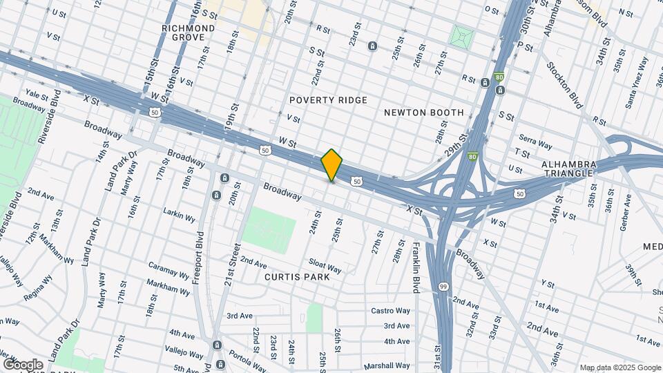 2401-2409 24th St Map and Location Details