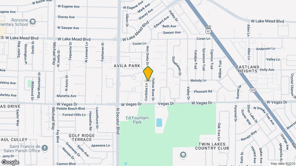 1716 Cordoba Ln Mapa y Detalles de la Ubicación