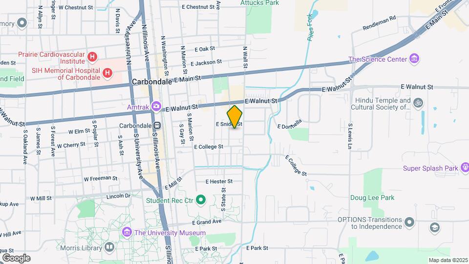405 S Graham Ave Map and Location Details