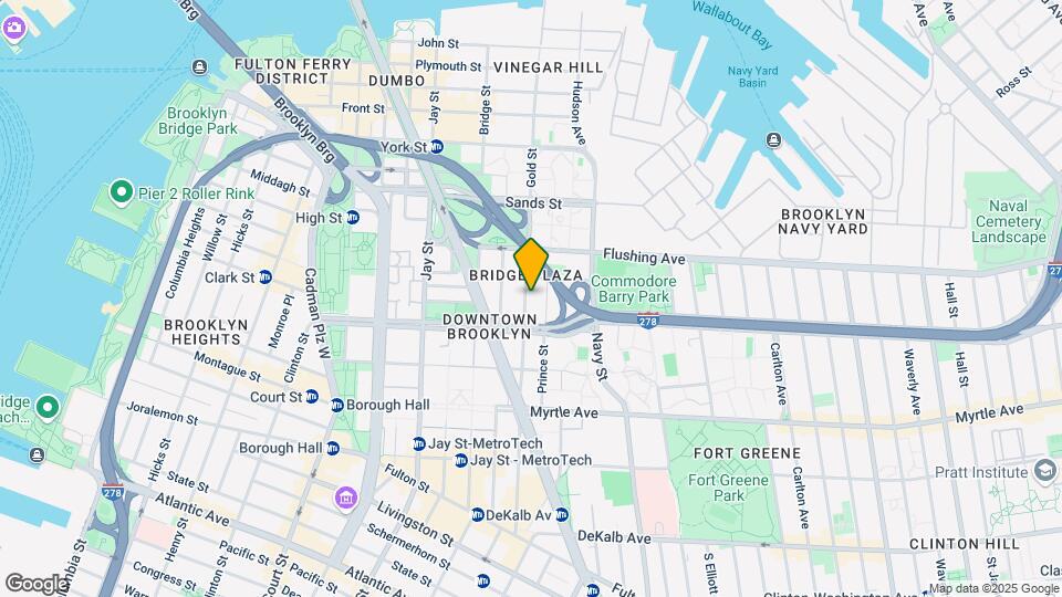 BKLYN Gold Map and Location Details