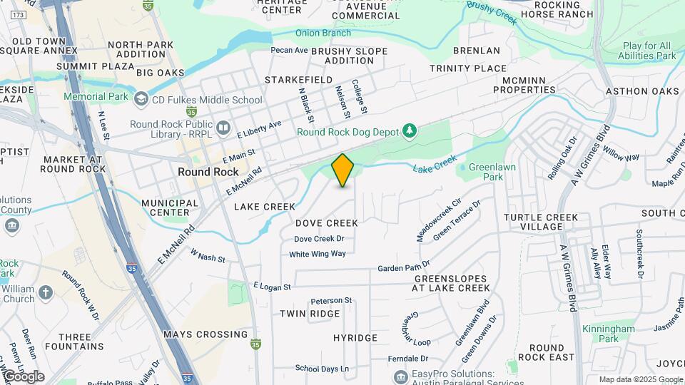 405 Deerfoot Cir Map and Location Details