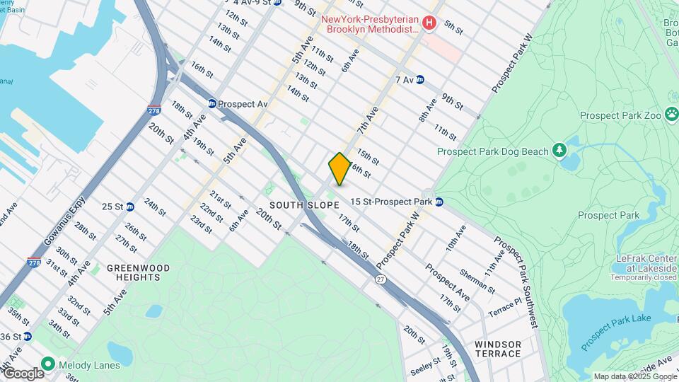 385-387 Prospect Ave Mapa y Detalles de la Ubicación