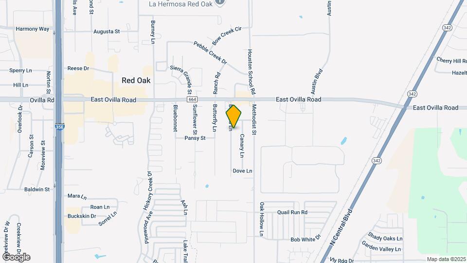 537 Bluebird Ln Map and Location Details