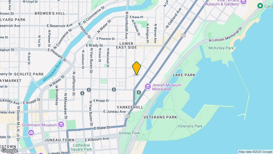 1464 N Franklin Pl Mapa y Detalles de la Ubicación