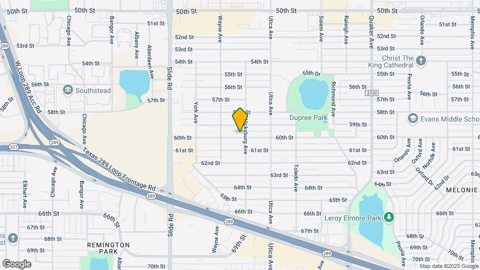 4906 60th St Map and Location Details