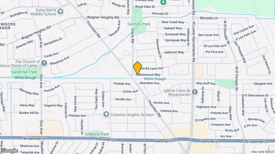 1418 Briarwood Way Map and Location Details