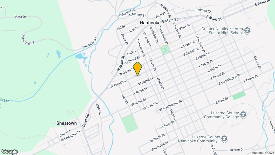 151 W Church St Map and Location Details