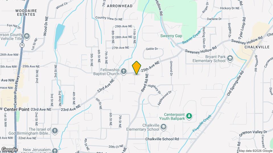 2449 Tracy Ln Map and Location Details