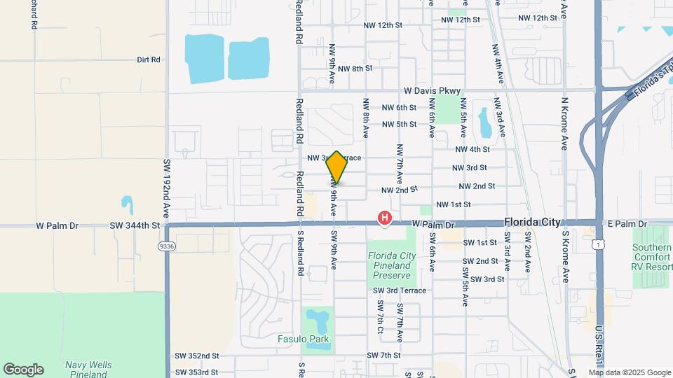 893 NW 2nd St Map and Location Details