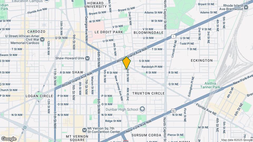 301 R St NW Map and Location Details