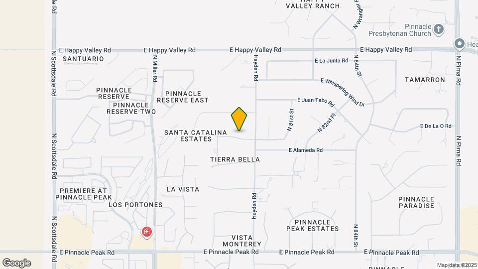 7944 E Parkview Ln Map and Location Details
