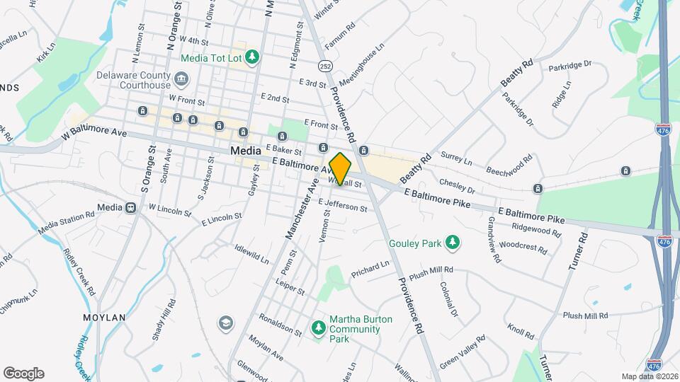 430 E Franklin St, Unit first floor Mapa y Detalles de la Ubicación