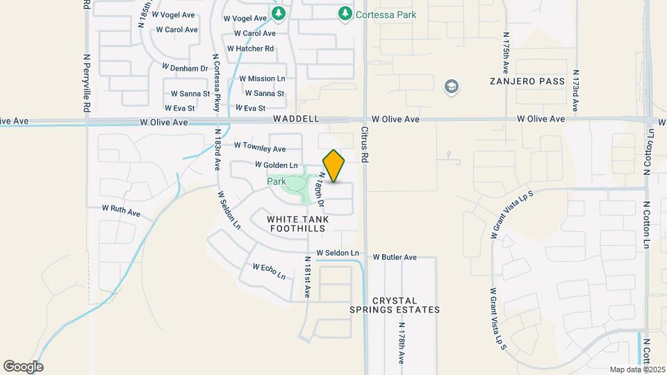 17967 W Lawrence Ln Mapa y Detalles de la Ubicación