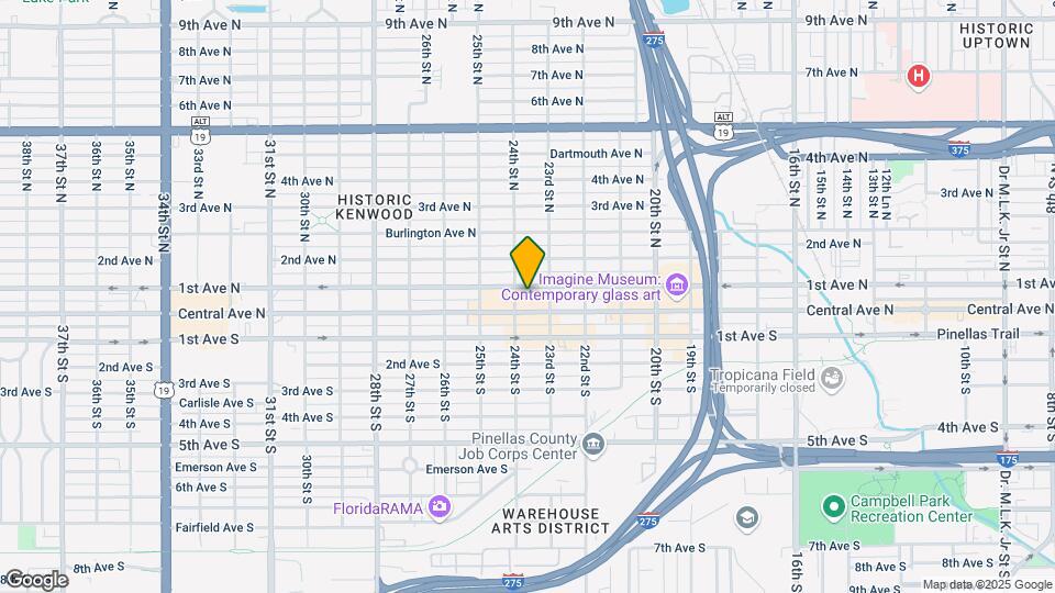 2344 1st Ave N, Unit Small Charming Getaway Map and Location Details