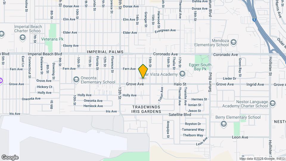 1279 Granger St Map and Location Details