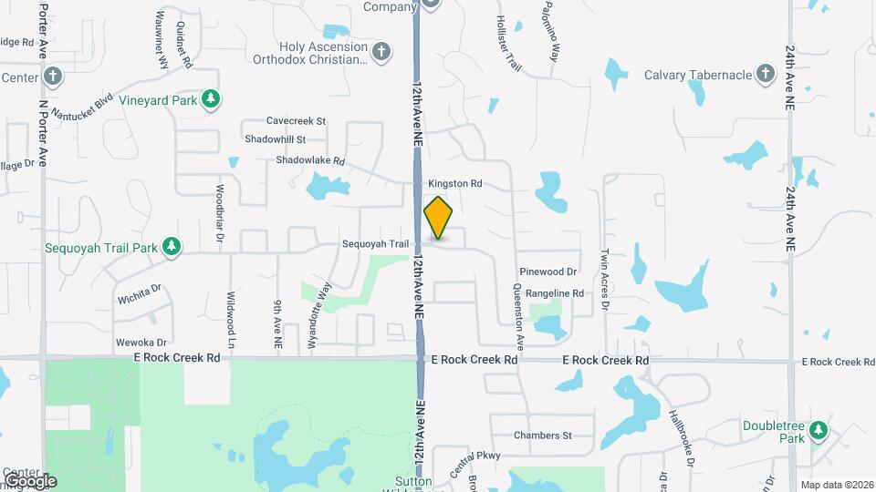 1209 Northern Hills Rd Map and Location Details