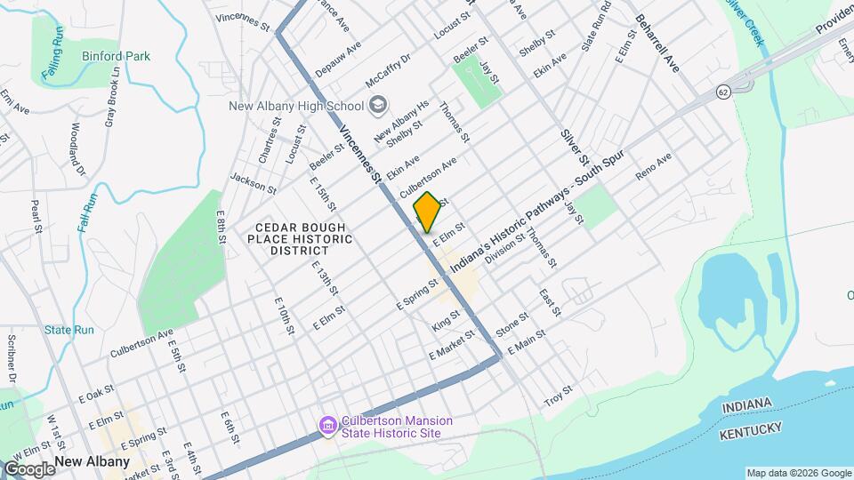 508 Vincennes St Mapa y Detalles de la Ubicación