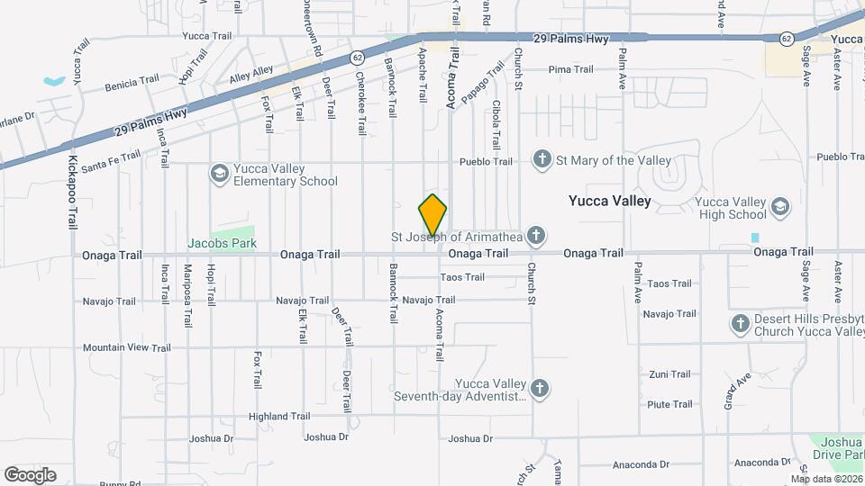 7679 Apache Trail Map and Location Details