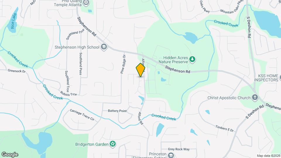 6592 Anson Ct Map and Location Details