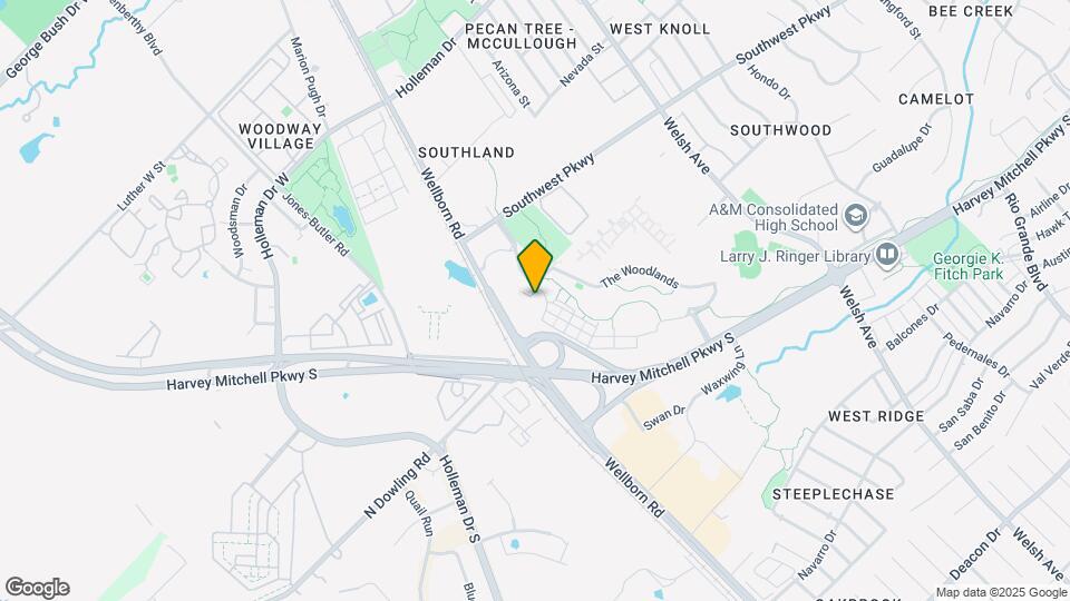 Campus Village at College Station Map and Location Details