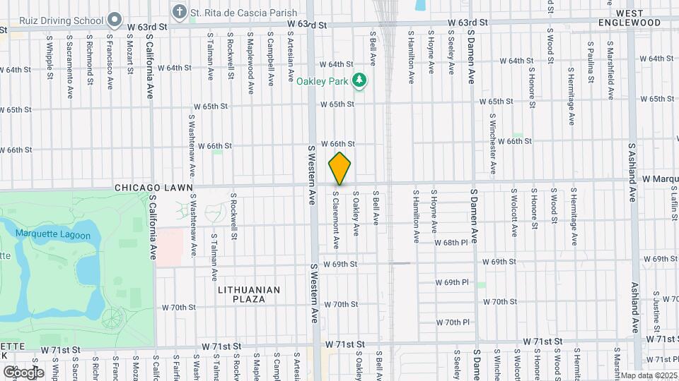 2325 W Marquette rd, Unit 2 Map and Location Details